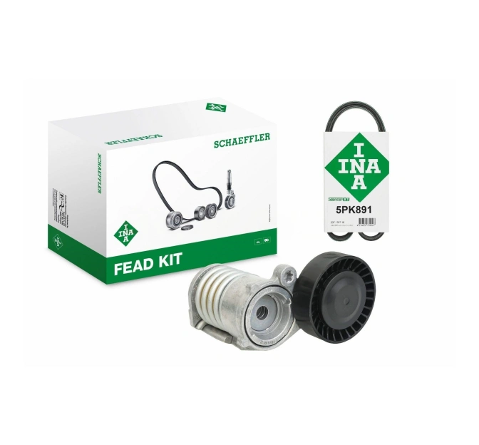 INA Engine FEAD Belt Tensioner Kit for BMW